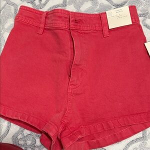 Universal Thread High Waist Red Shorts